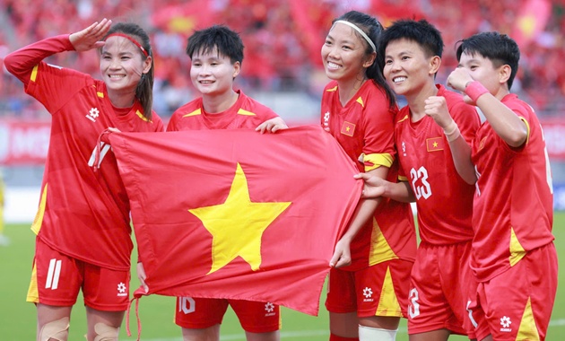 ĐT nữ Việt Nam tụt hạng trên BXH FIFA