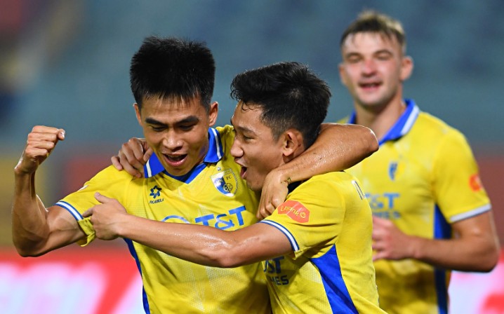 Hà Nội FC đặt mục tiêu "phục thù" trước Ninh Bình sau thất bại ở lượt đi. Ảnh: Hà Nội FC.