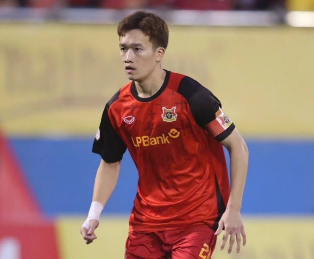 Nguyễn Hoàng Đức là gương mặt đáng chú ý của Ninh Bình. Ảnh: CLB Ninh Bình.