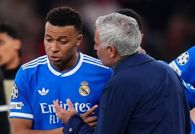 Ảnh bài viết Mbappe thả tim bài viết ủng hộ Mourinho về Real Madrid