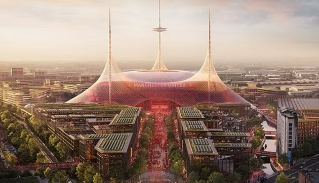 Ảnh bài viết Sân vận động 100.000 chỗ của MU đối mặt rào cản lớn