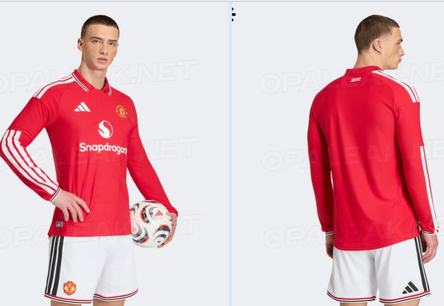 Mẫu áo sân nhà mới của Man Utd tạo ra ý kiến trái chiều.