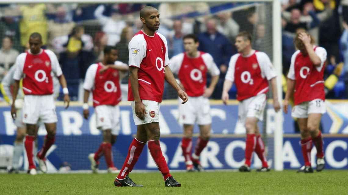 Ảnh bài viết 5 lần Arsenal đánh rơi chức vô địch Ngoại hạng Anh