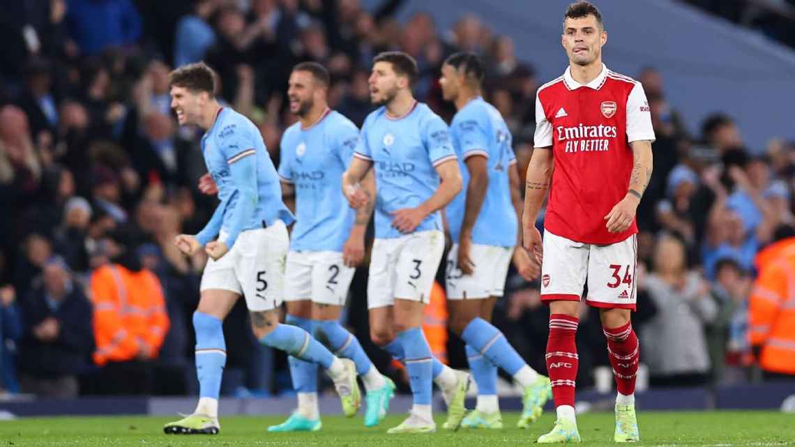 Man City là cơn ác mộng của Arsenal nhiều năm qua.