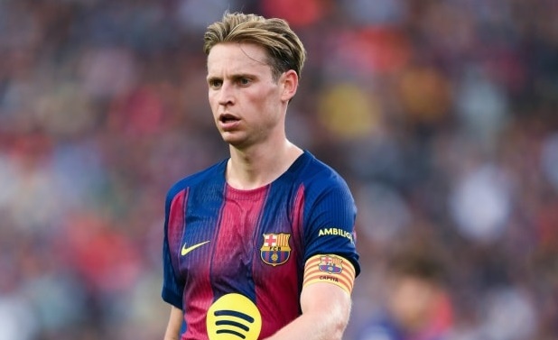 De Jong không đá chính ở trận gặp Getafe.