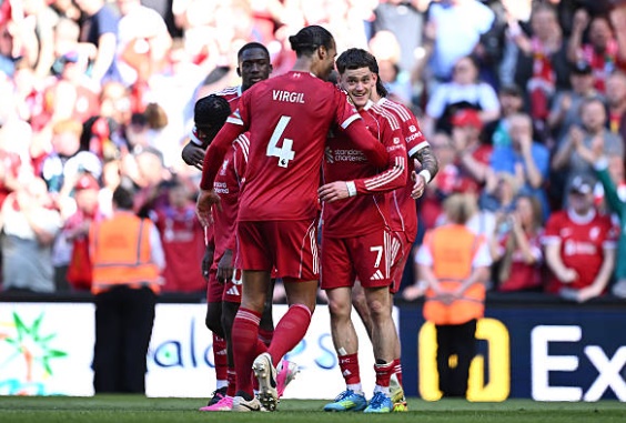 Ảnh bài viết Isak và Wirtz lập công, Liverpool đánh chiếm top 4