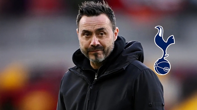 Giúp Tottenham trụ hạng thành công là thách thức không hề đơn giản với De Zerbi.