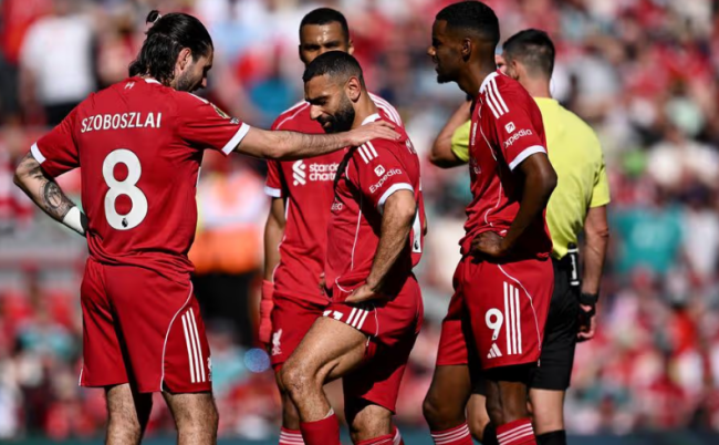 Ảnh bài viết Ibrahim Hassan tiết lộ Salah nghỉ 4 tuần vì rách cơ gân kheo