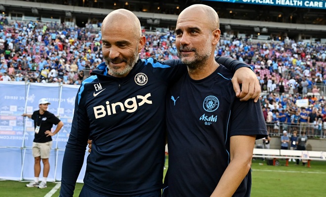 Maresca liên tục được đồn đoán sẽ thay thế Pep.