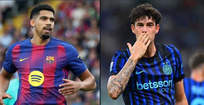 Barca đẩy đi Ronald Araujo, dọn chỗ đón Bastoni.