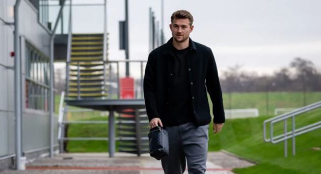 Ảnh bài viết Carrick báo tin mừng về chấn thương của De Ligt