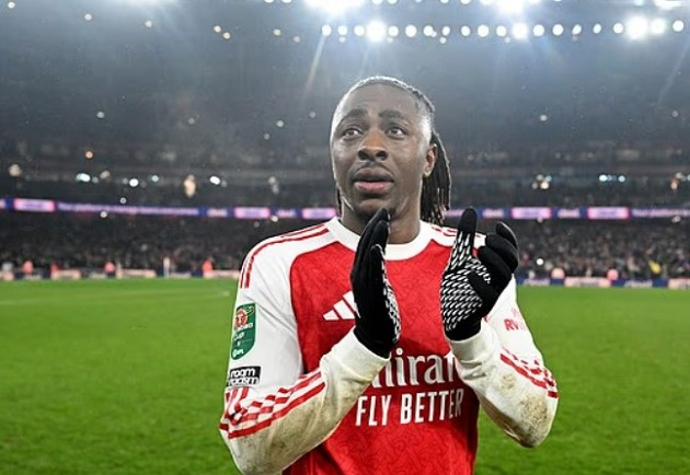 Ảnh bài viết Eze báo tin vui cho Arsenal trước trận Atletico