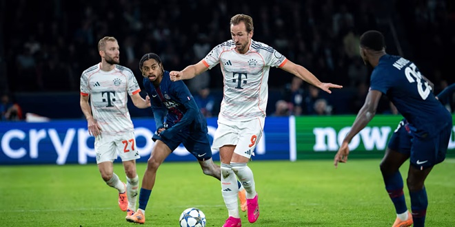 Bayern sẽ làm khách đến sân của PSG.