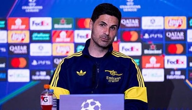 Mikel Arteta tự tin trước cuộc chạm trán Atletico Madrid.