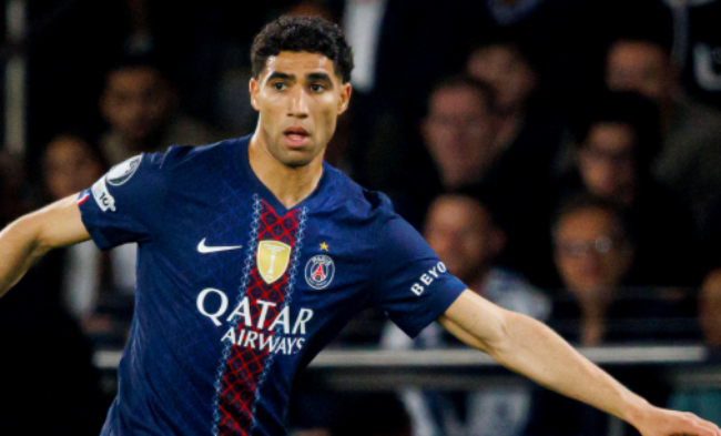 Ảnh bài viết Hakimi chấn thương, lỡ trận lượt về với Bayern Munich