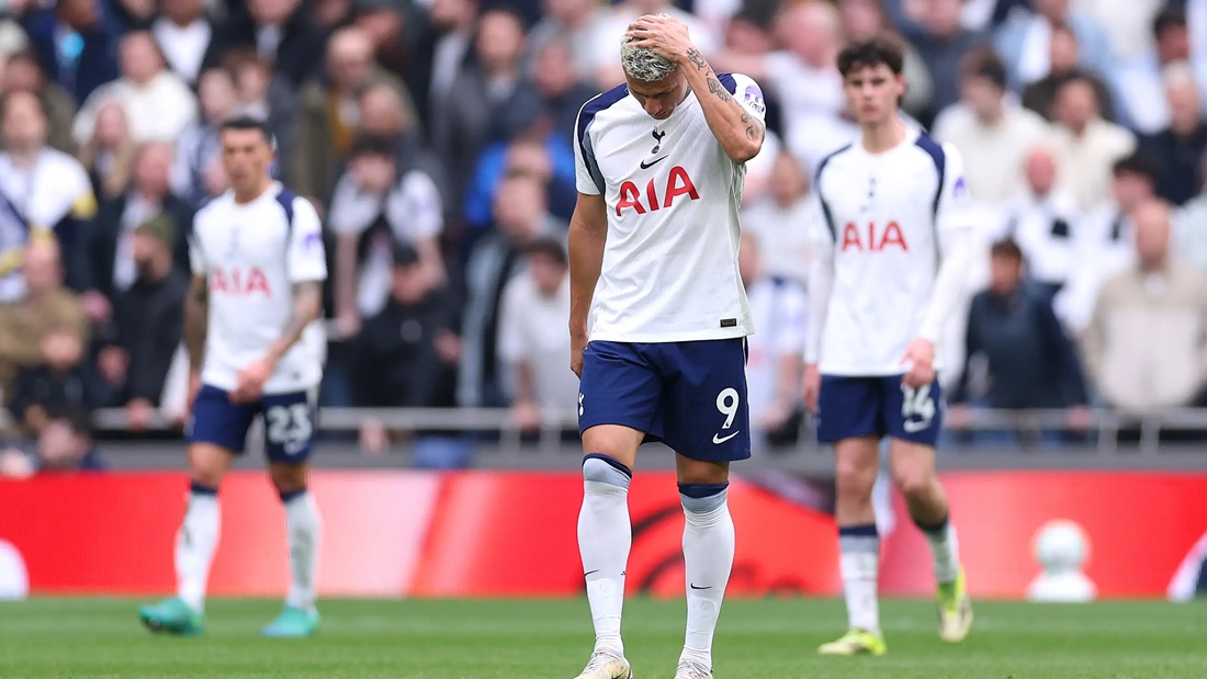 Tottenham Hotspur đối mặt nguy cơ rớt xuống Championship.