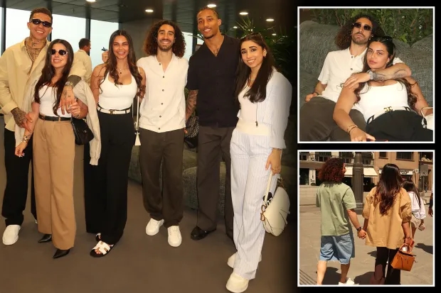 Bạn gái của Marc Cucurella chia sẻ hình ảnh kỳ nghỉ tại Madrid.