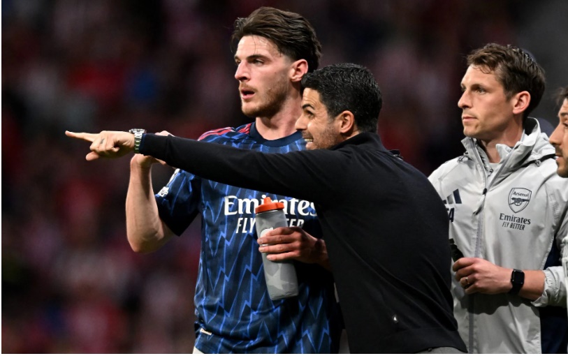 Ảnh bài viết Kéo Rice về đá số 6, Arteta giúp Arsenal sở hữu máy quét hoàn hảo