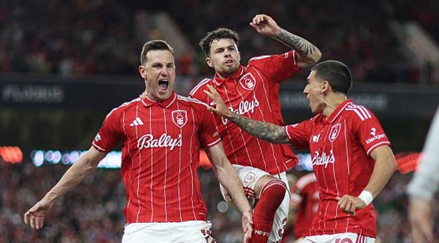 Chris Wood giúp Nottingham Forest đánh bại Aston Villa trên sân nhà.