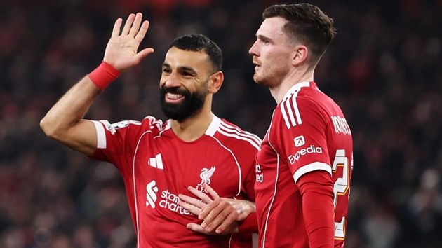 Salah và Robertson sẽ rời Liverpool