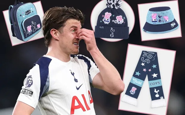 Ảnh bài viết Tottenham tung bộ sưu tập Heo Peppa bất chấp nguy cơ xuống hạng