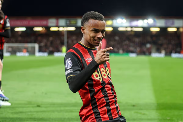 Kroupi cho thấy tiềm năng cực lớn tại Bournemouth.