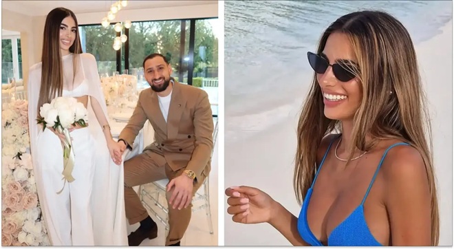 Donnarumma đã chính thức kết hôn với bạn gái lâu năm.