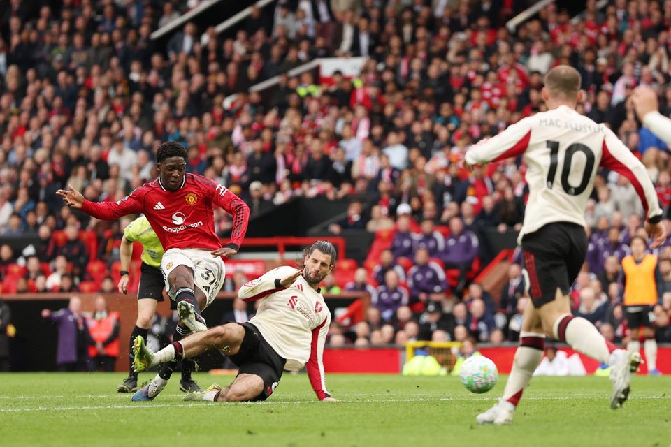 Ảnh bài viết Mainoo lên tiếng sau bàn thắng vàng vào lưới Liverpool