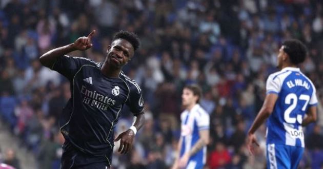 Ảnh bài viết Vinicius giúp Real Madrid chặn ngày vui của Barca