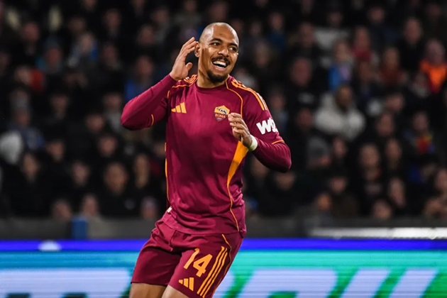 Donyell Malen có phong độ ấn tượng trong màu áo AS Roma.
