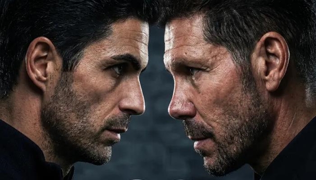 Cuộc đấu trí giữa Mikel Arteta và Diego Simeone sẽ vô cùng hấp dẫn.