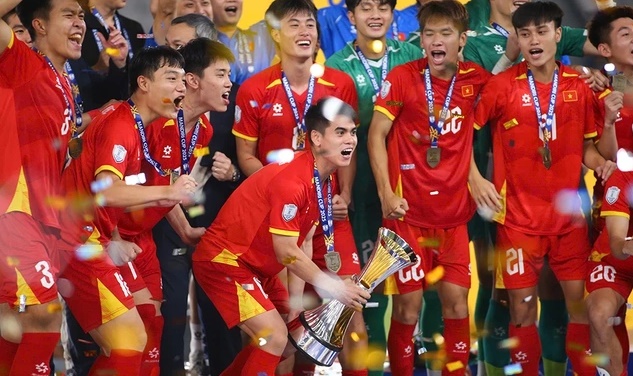 U23 Việt Nam vô địch U23 Đông Nam Á.