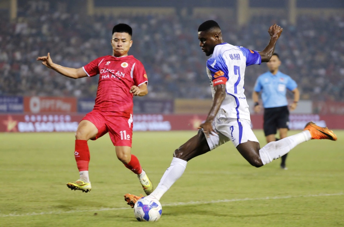 Michael Olaha là một trong những chân sút ổn định bậc nhất tại V-League. Ảnh: VPF.