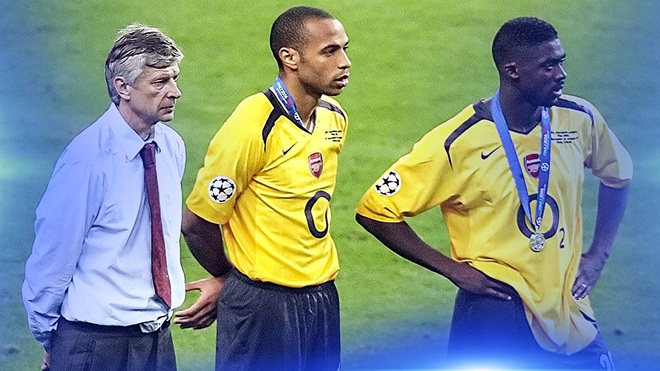 Arsenal chưa từng vô địch C1.