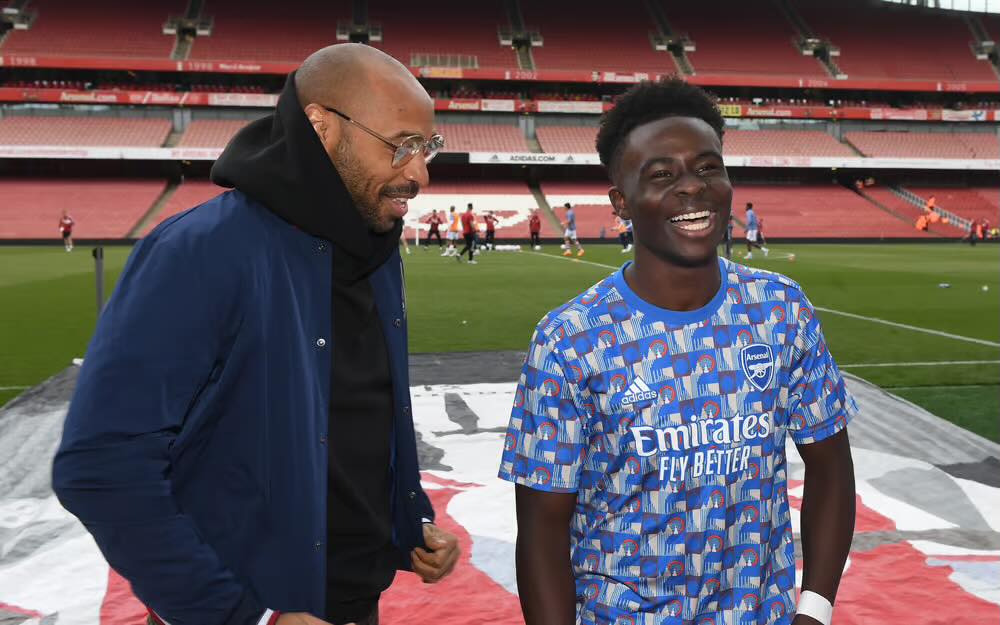 Ảnh bài viết Henry nhắn Saka hãy đưa Arsenal từ bất bại thành bất tử