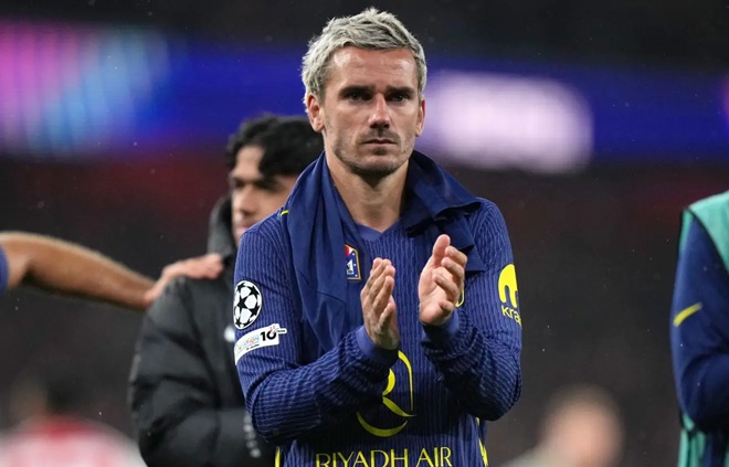 Antoine Griezmann chuẩn bị đến Mỹ thi đấu.