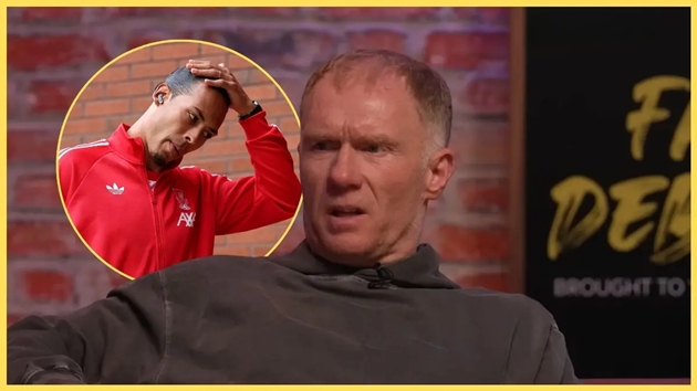 Paul Scholes hoài nghi phong độ đỉnh cao của Van Dijk đã xuống dốc.
