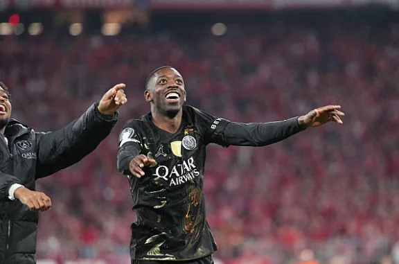 Ảnh bài viết Chấm điểm PSG: Dembele rực sáng, Safonov xuất thần