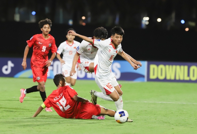 Báo Hàn Quốc đánh giá cao sức mạnh của U17 Việt Nam. Ảnh: VFF.