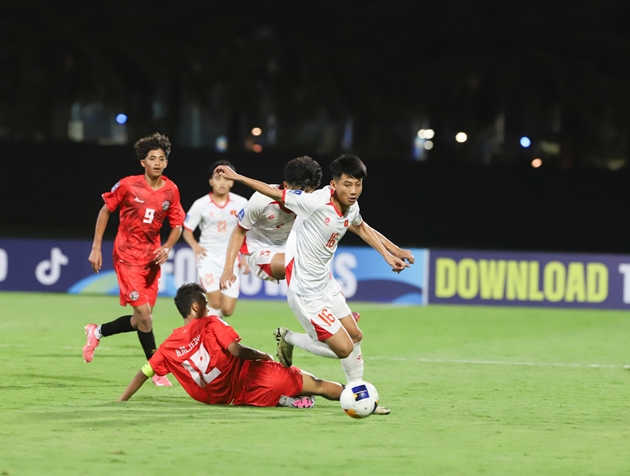 U17 Việt Nam có khởi đầu thành công tại VCK U17 châu Á 2026. Ảnh: VFF