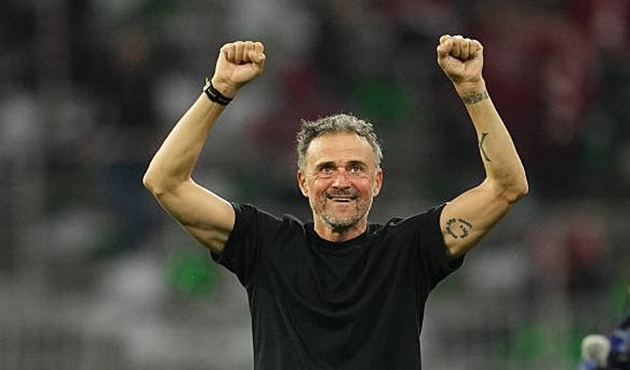 Luis Enrique đã giúp PSG thống trị trời Âu.