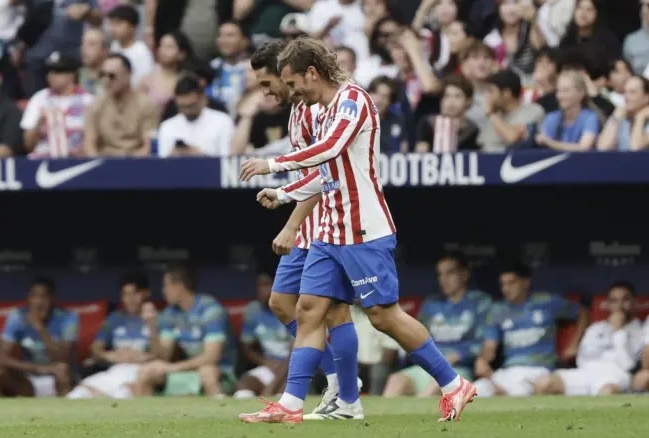 Koke và Griezmann là hai huyền thoại sống của Atletico.