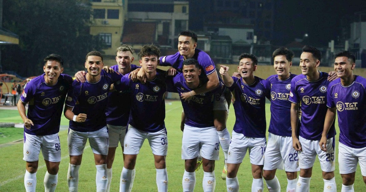 Hà Nội FC sở hữu lực lượng được đánh giá trội hơn so với Thanh Hóa. Ảnh: Hà Nội FC.