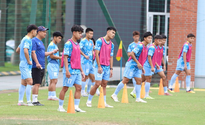 U19 Việt Nam chuẩn bị bước vào giải đấu quan trọng. Ảnh: VFF.