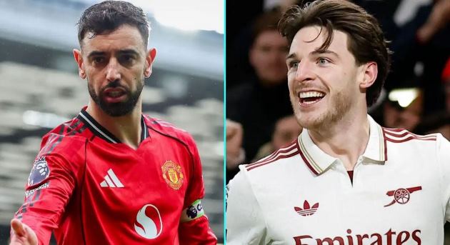 Ảnh bài viết Vượt Declan Rice, Bruno Fernandes giành giải Cầu thủ xuất sắc nhất năm