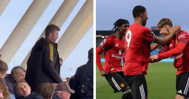 Ảnh bài viết Michael Carrick ngồi cùng fan xem đội trẻ MU hạ Man City