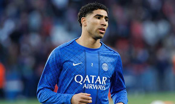 Achraf Hakimi có thể trở lại ở trận đấu với Arsenal.