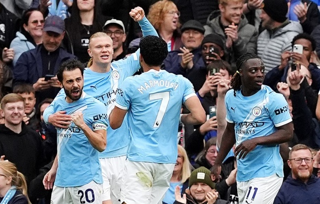 Man City đánh bại Brentford với tỷ số 3-0.