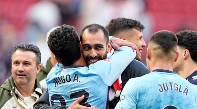Celta Vigo giành 3 điểm quan trọng trên sân Atletico Madrid.