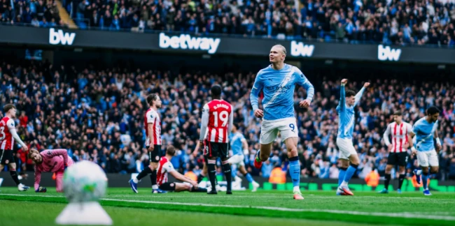 Ảnh bài viết 5 điểm nhấn Man City 3-0 Brentford: Khoan phá 'bê tông'; Haaland sắc bén